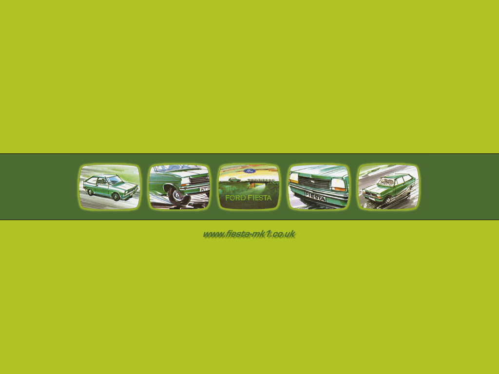 Fiesta MK1 Light Green 1024 x 768