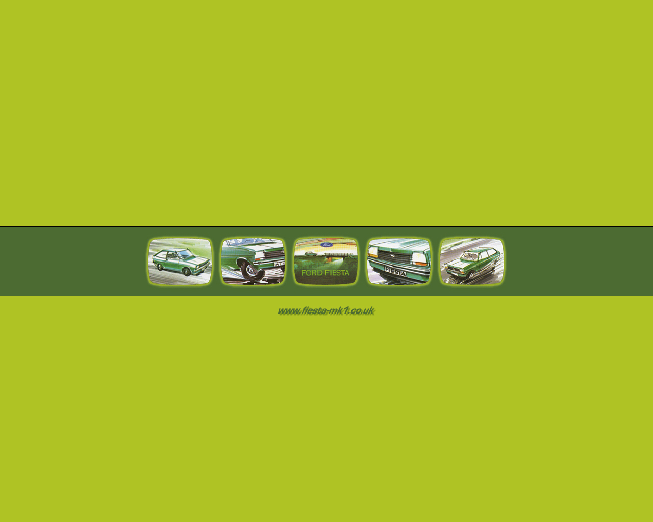 Fiesta MK1 Light Green 1280 x 1024
