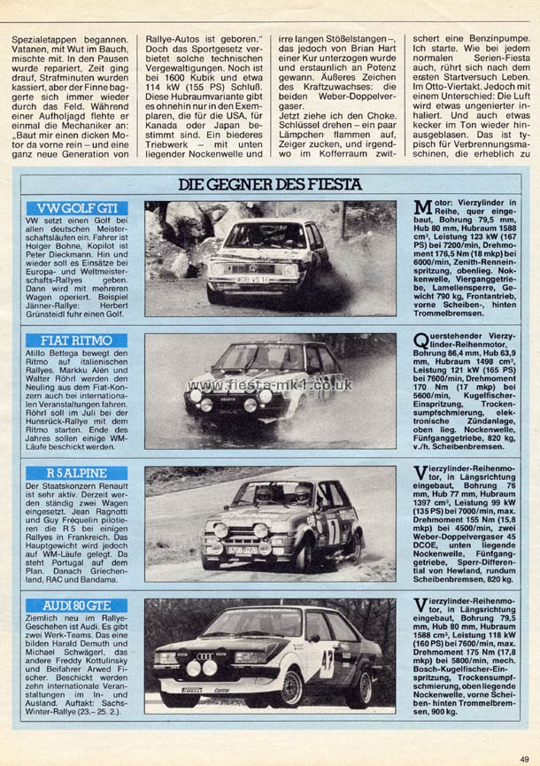 Auto Zeitung - Road Test: Fiesta Group 2 - Page 4