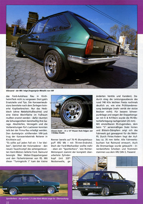 Drive Ford Scene International - Feature: Fiesta 1100S (Sport) - Page 3
