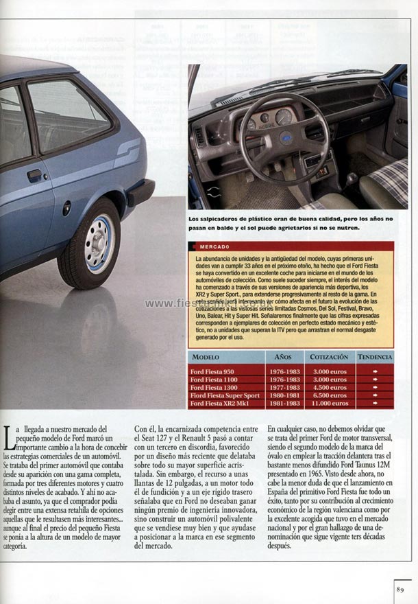 Motor Clsico - Buyers Guide: Fiesta MK1 - Page 2