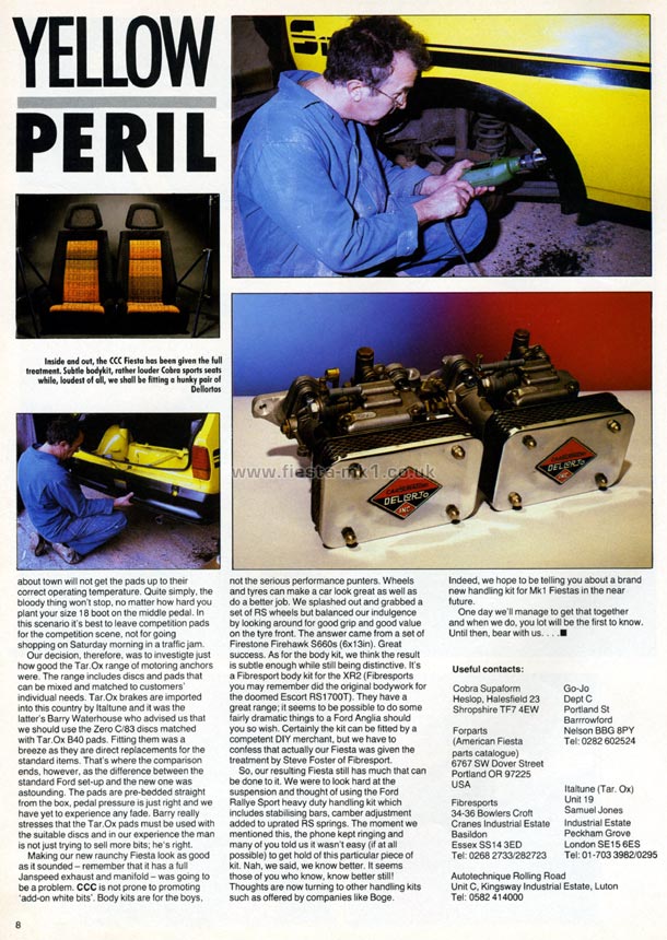 Cars and Car Conversions - Feature: Project Fiesta 1300S - Page 3