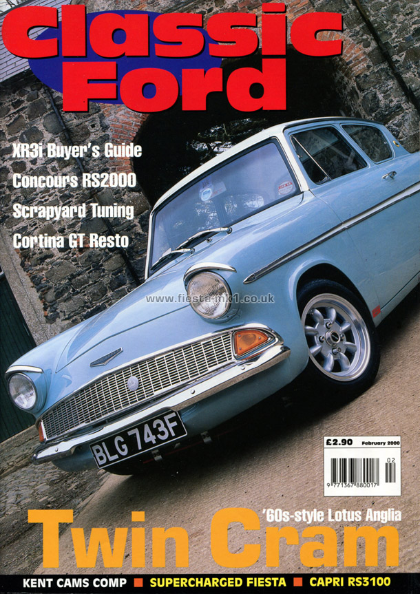 Classic Ford - Feature: Fiesta Supersport - Front Cover