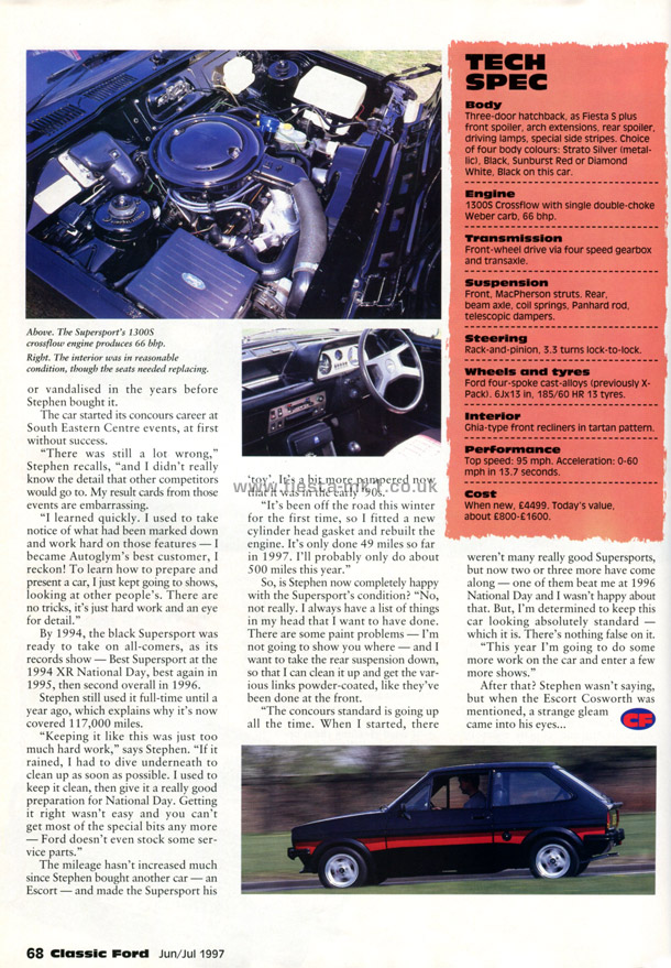 Classic Ford - Feature: Fiesta Supersport - Page 5