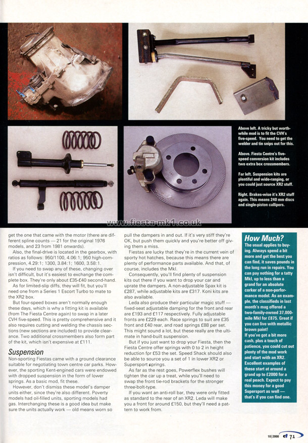 Classic Ford - Technical: Modifying Fiesta MK1 - Page 4