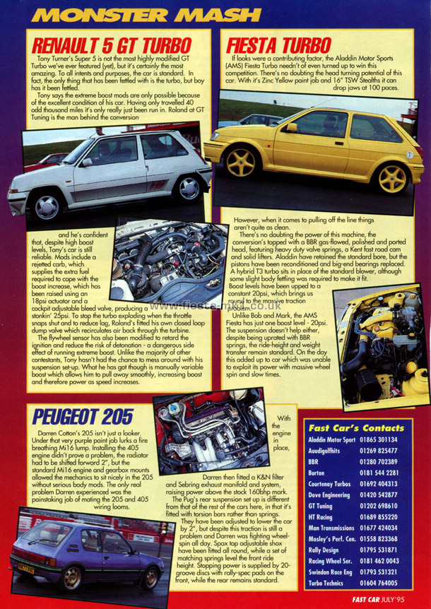 Fast Car - Group Test: FWD Fiesta XR2 - Page 5