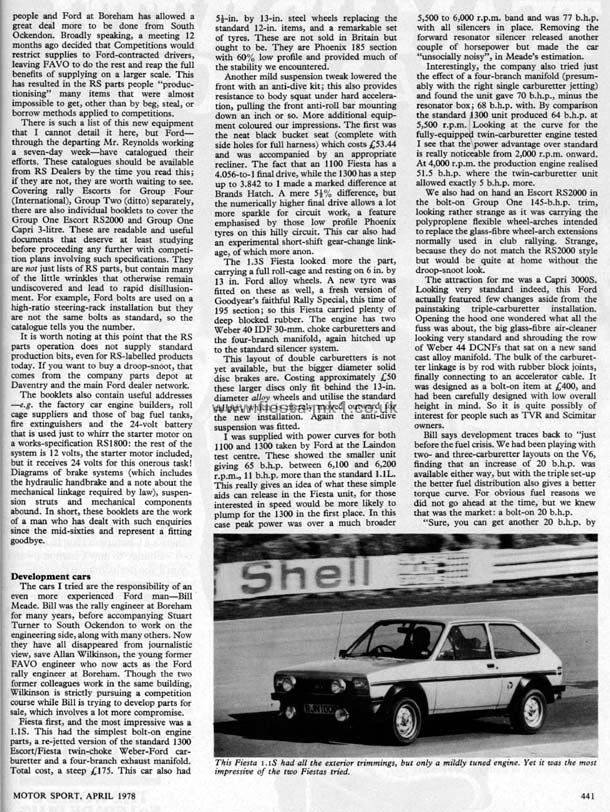 Motor Sport - Road Test: Fiesta Series-X 1100S & 1300S - Page 2
