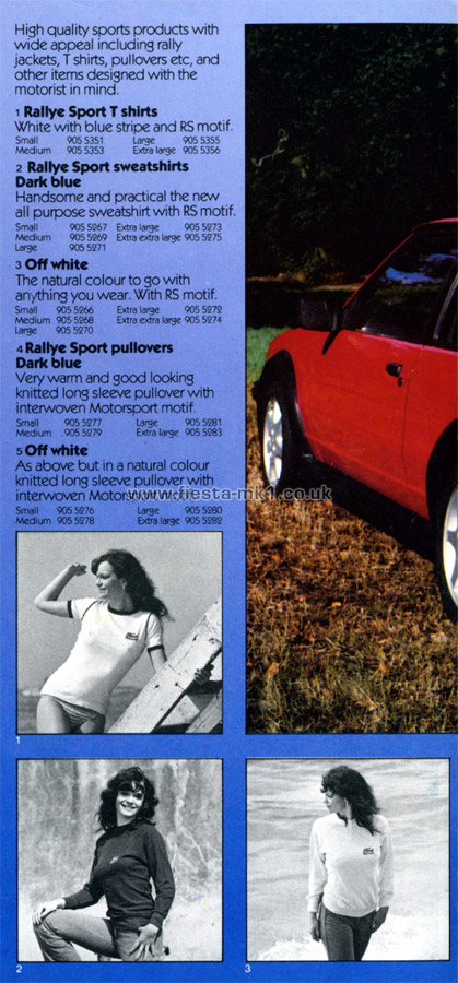 Fiesta MK1: Series-X Clothing - Page 1