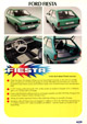 Fiesta MK1: Quick Reference Sheets - Page 3