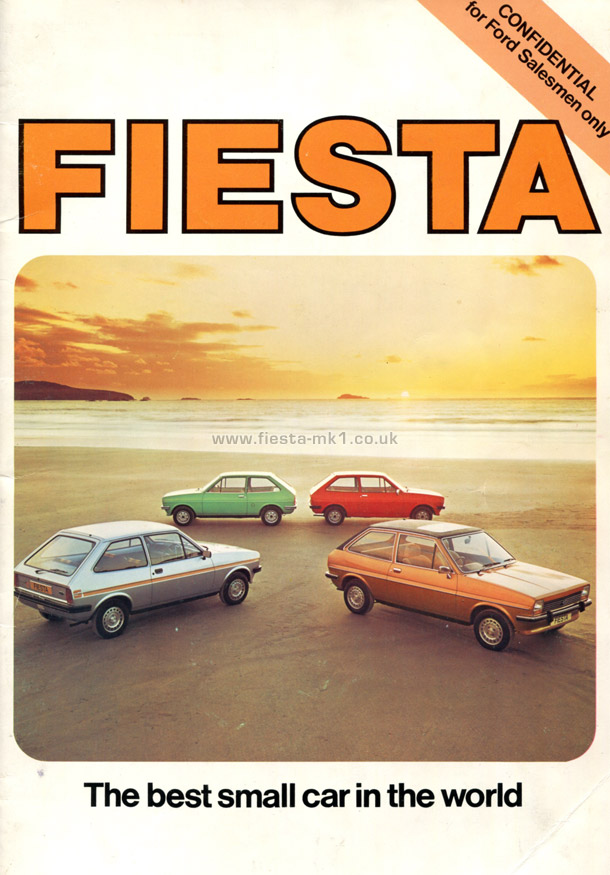 Fiesta MK1: Salesmen Guide - Page 1