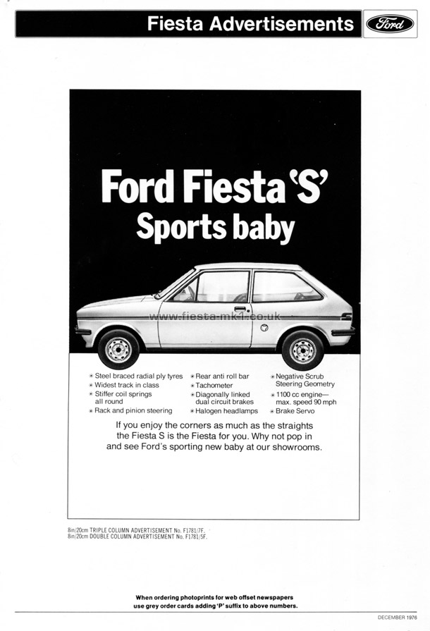 Fiesta MK1: Showroom Material - Page 19