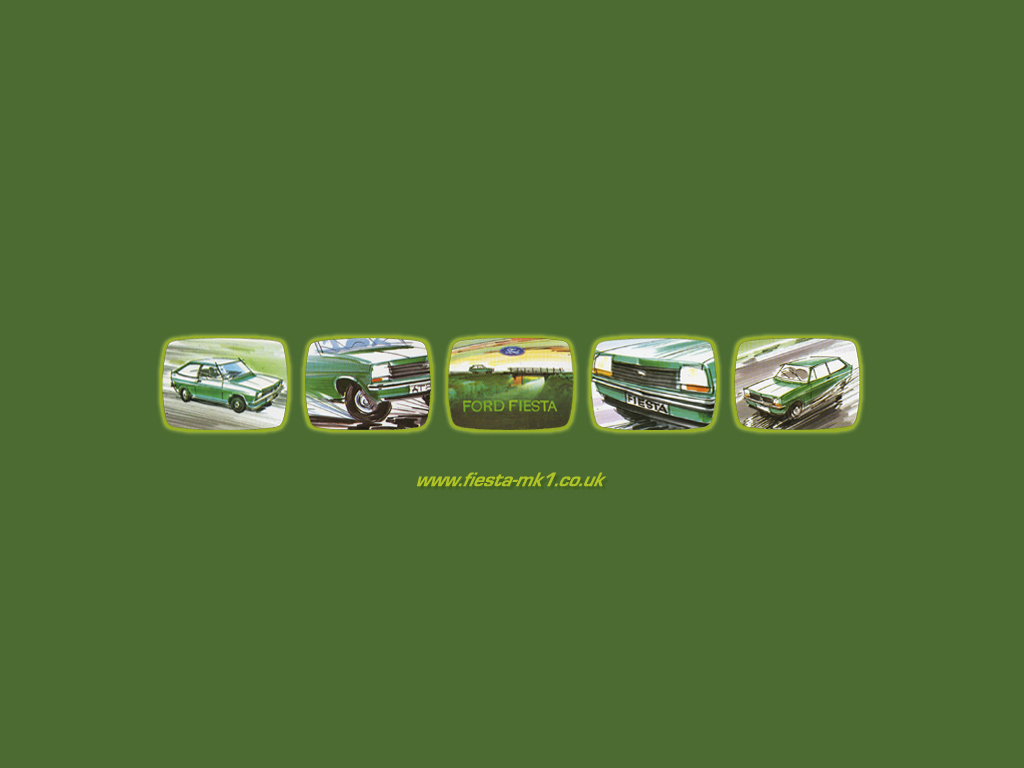 Fiesta MK1 Dark Green 1024 x 768