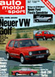 Auto Motor und Sport - Road Test: Fiesta Barchetta - Front Cover
