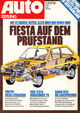 Auto Zeitung - New Car: Fiesta Design - Front Cover