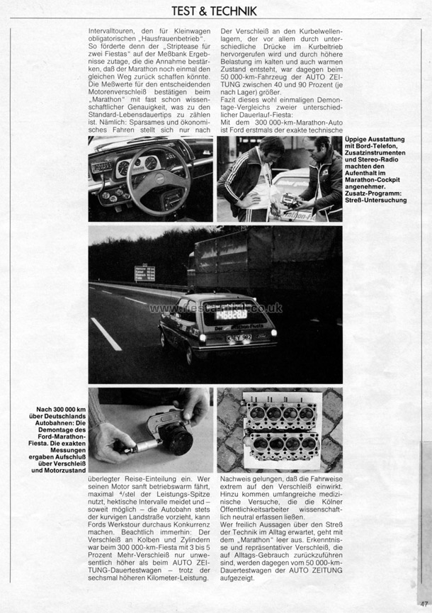 Auto Zeitung - Road Test: Fiesta L Marathon - Page 2