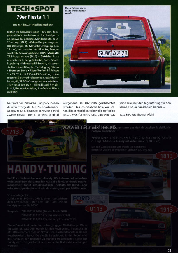 Drive Ford Scene International - Feature: Fiesta 1100 DCNF - Page 4