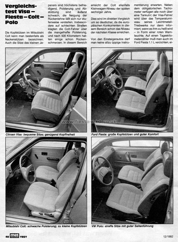 MOT Die Auto-Zeitschrift - Group Test: Fiesta L - Page 7