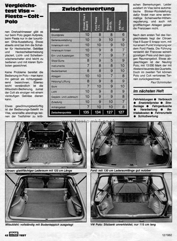 MOT Die Auto-Zeitschrift - Group Test: Fiesta L - Page 8