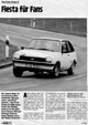MOT Die Auto-Zeitschrift - Road Test: Fiesta X - Page 1