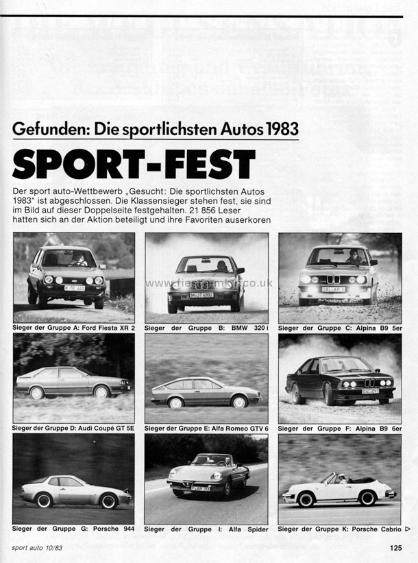 Sport Auto - Group Test: Fiesta XR2 - Page 1