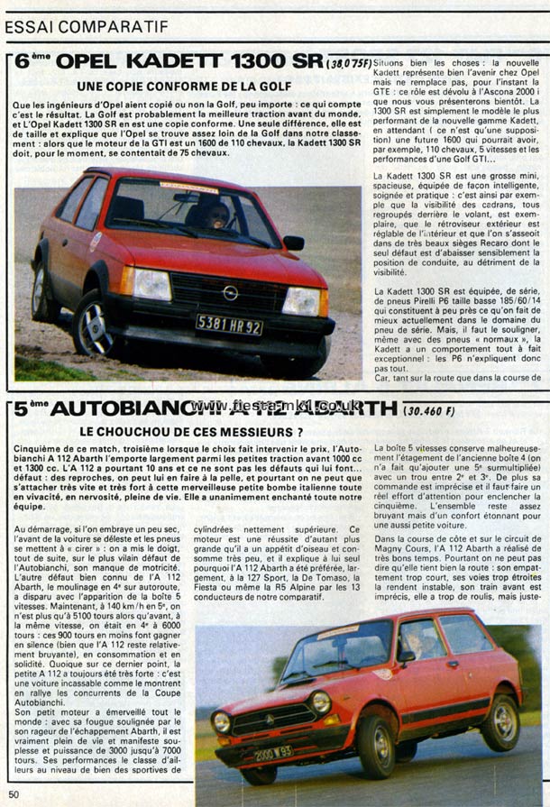 Echappement - Group Test: Fiesta 1300S (Sport) - Page 9