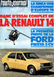 L'Auto-Journal - New Car: Fiesta 5CV - Front Cover