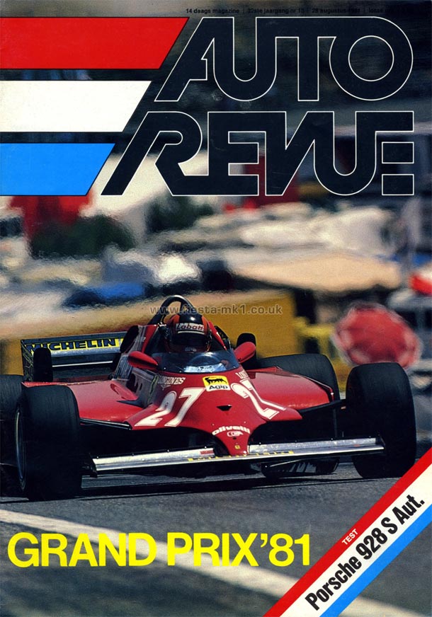 Auto Revue - News: Fiesta XR2 - Front Cover