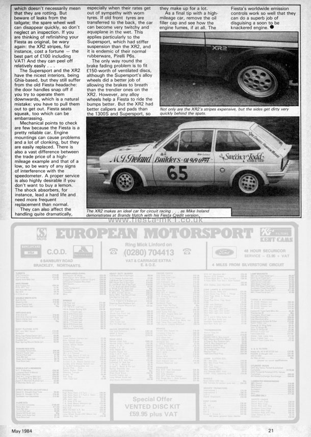 Auto Performance - Buyers Guide: Second Hand Fiesta's - Page 2