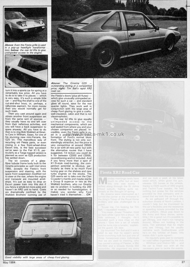 Auto Performance - Feature: Ginetta G25 Fiesta - Page 2
