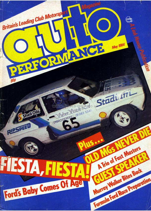 Auto Performance - Feature: Tarmac Stage Rally V8 Fiesta - Front Cover