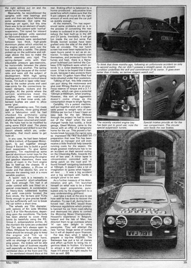 Auto Performance - Feature: Tarmac Stage Rally V8 Fiesta - Page 3