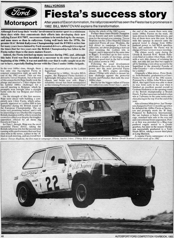 Autosport - Feature: Fiesta Rallycross - Page 1