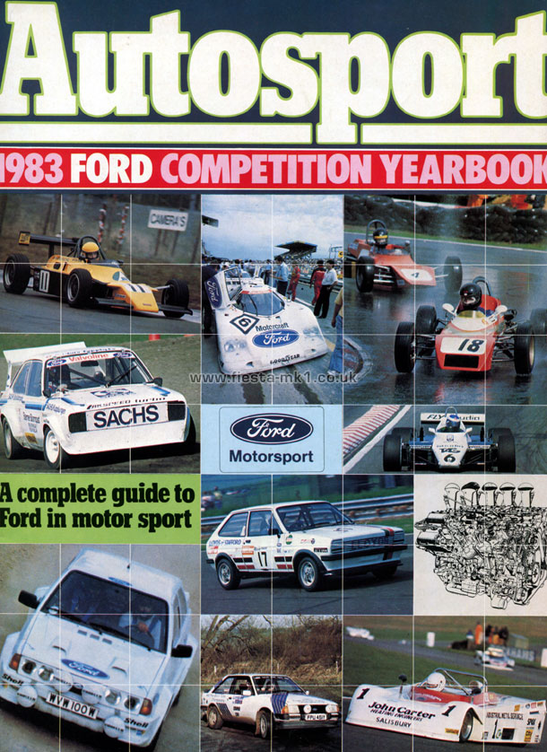 Autosport - News: Fiesta Rallye Sport Parts - Front Cover