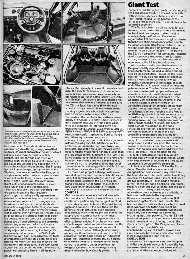 Car - Group Test: Fiesta 1100S - Page 5