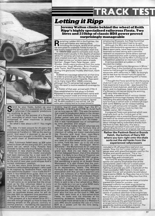 Cars and Car Conversions - Feature: Keith Ripp Rallycross Fiesta - Page 5