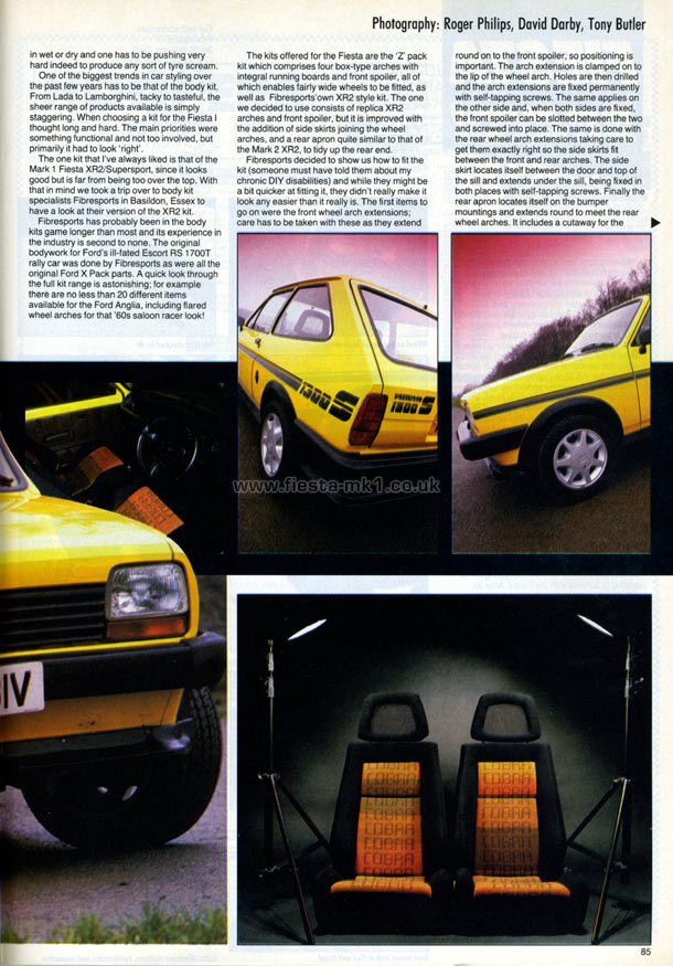 Cars and Car Conversions - Feature: Project Fiesta 1300S (Sport) - Page 2
