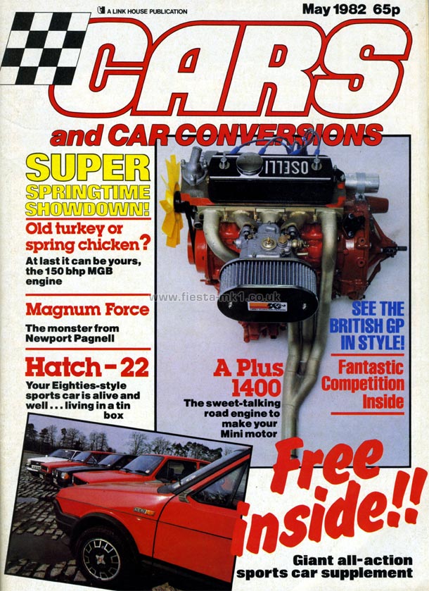 Cars and Car Conversions - Group Test: Fiesta XR2 - Front Cover