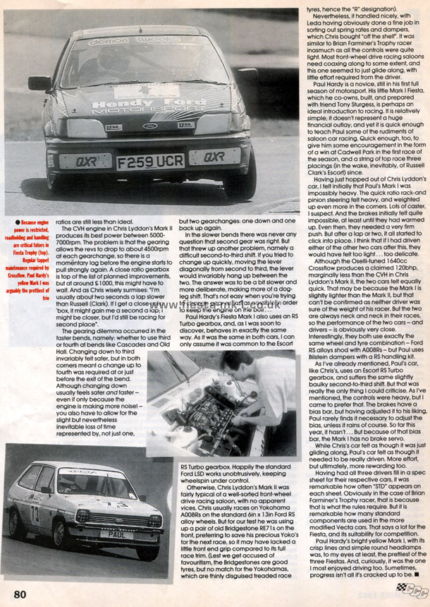 Cars and Car Conversions - Group Test: Racing Fiesta's - Page 4