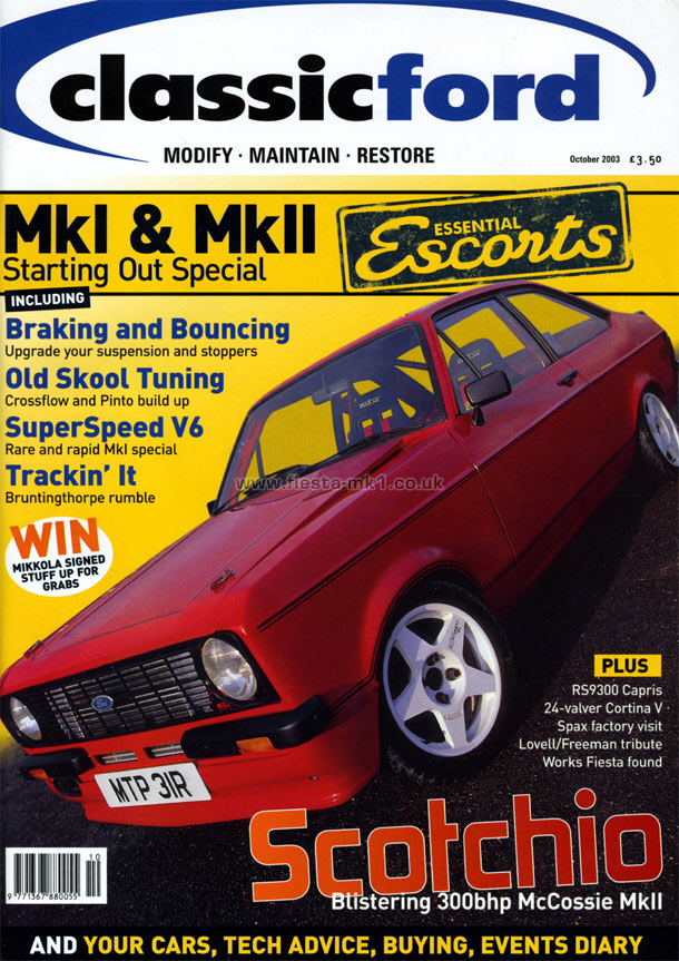 Classic Ford - Feature: Group 2 Fiesta - Front Cover
