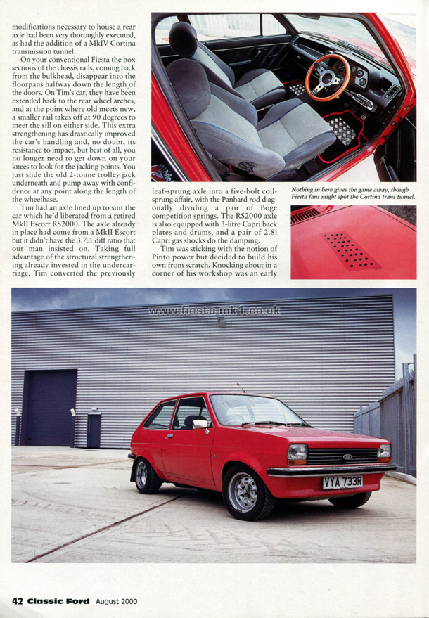 Classic Ford - Feature: RWD Fiesta - Page 3