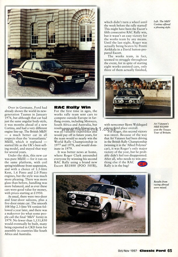 Classic Ford - Graham Robson: Fiesta 1976 - Page 4