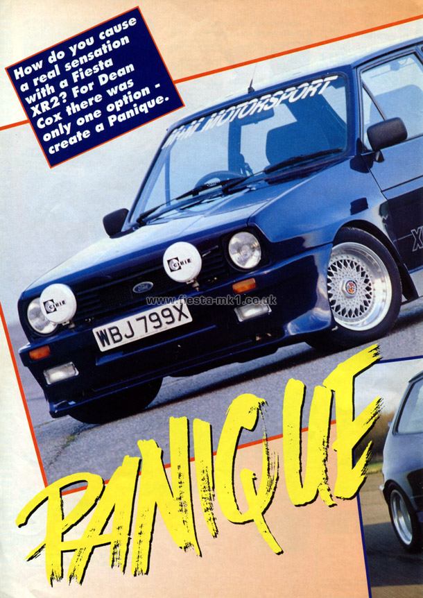 Fast Car - Feature: Fiesta XR2 Pace Turbo Panique - Page 1
