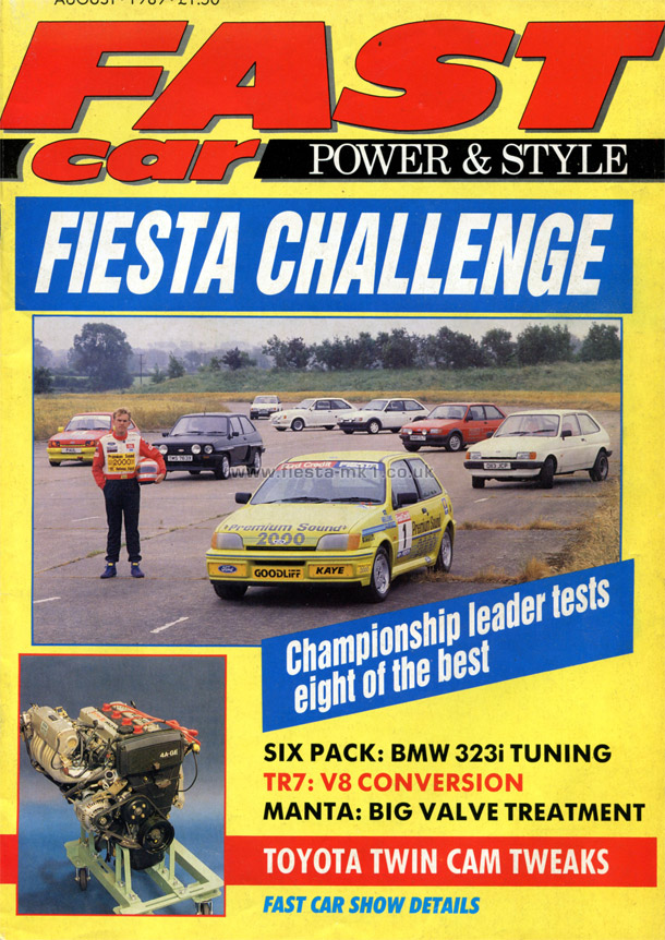 Fast Car - Group Test: Fiesta Turbo - Front Cover