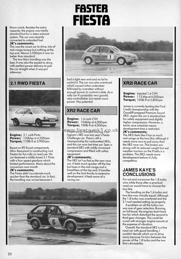 Fast Car - Group Test: Fiesta Turbo - Page 4