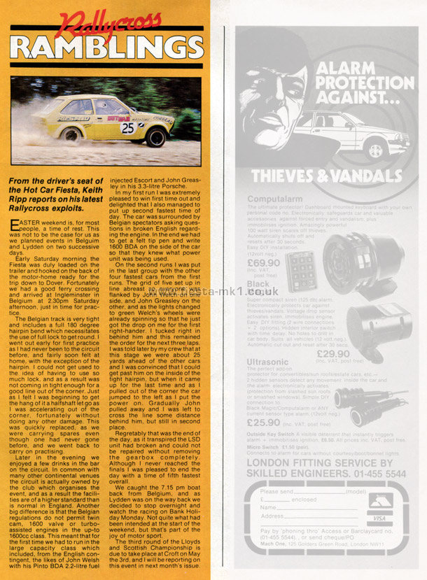 Hot Car - News: Rallycross Keith Ripp - Page 1
