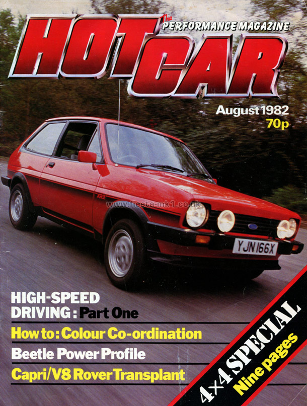 Hot Car - Technical: Fiesta Performance Driving Part 1 - Front Cover