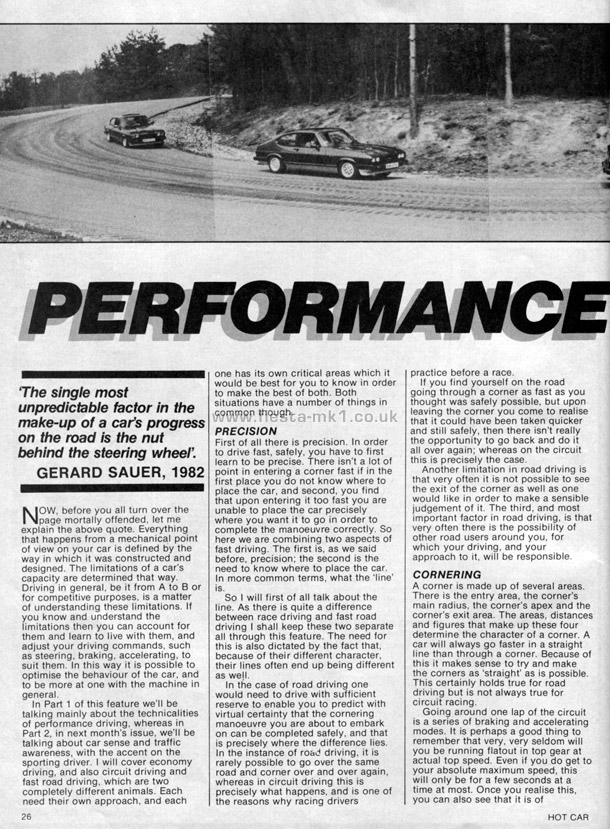 Hot Car - Technical: Fiesta Performance Driving Part 1 - Page 1