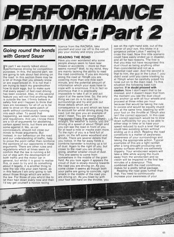 Hot Car - Technical: Fiesta Performance Driving Part 2 - Page 1