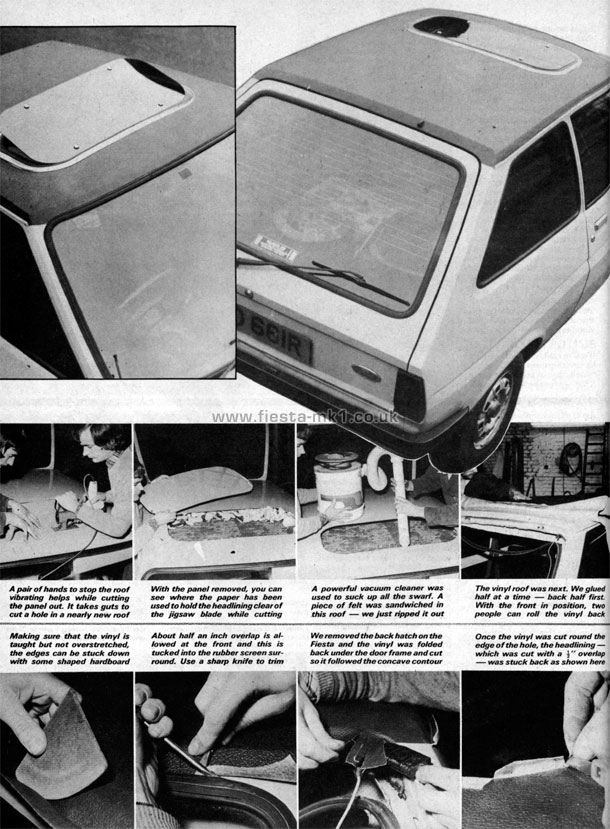 Hot Car - Technical: Fiesta Sunroof Fitting - Page 1