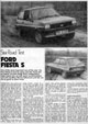 Motor - Road Test: Fiesta 1100S (Sport) - Page 1